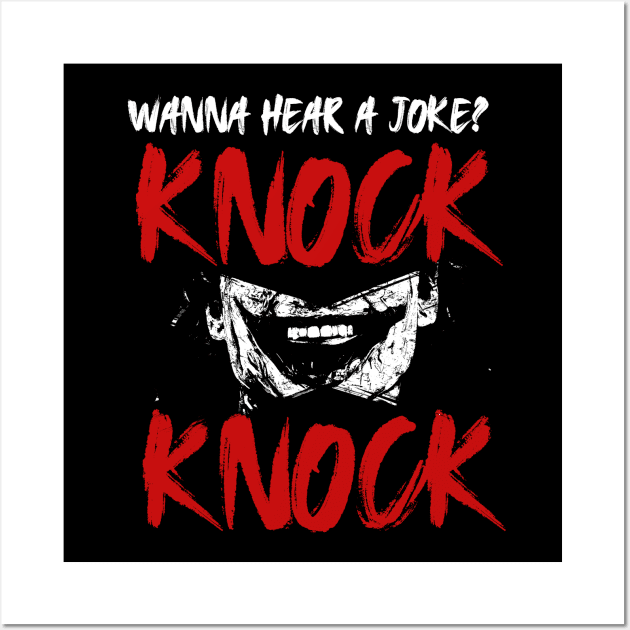 Knock Knock Joker Wall Art by Arcy